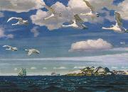 Arkady Rylov In the Blue Expanse oil painting picture wholesale